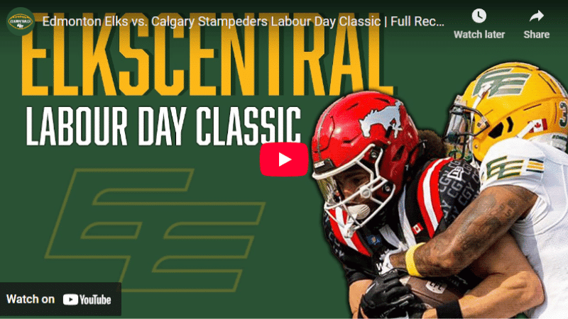 Edmonton Elks vs. Calgary Stampeders Labour Day Classic | Full Recap