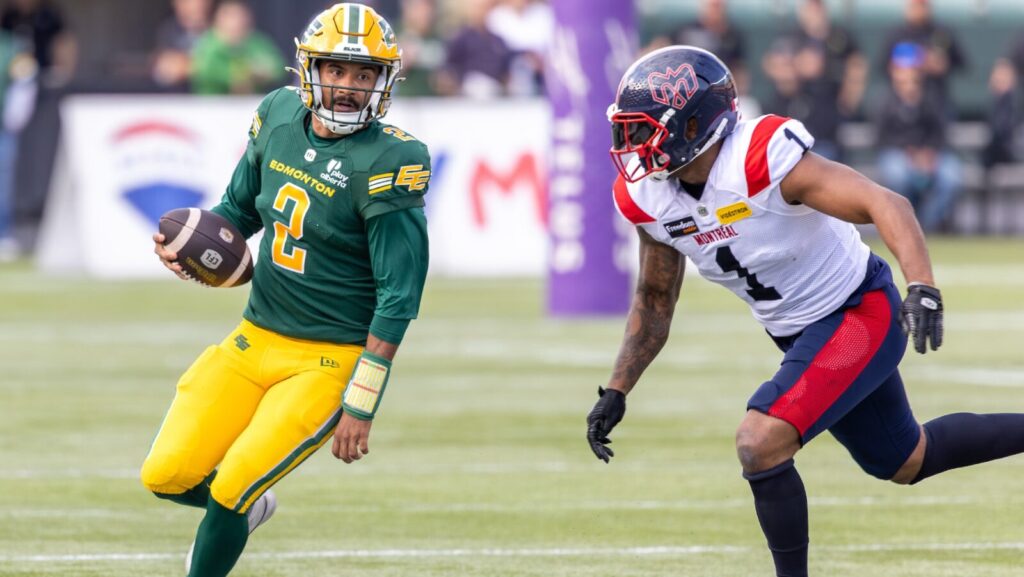 Edmonton Elks Montreal Alouettes Tre Ford