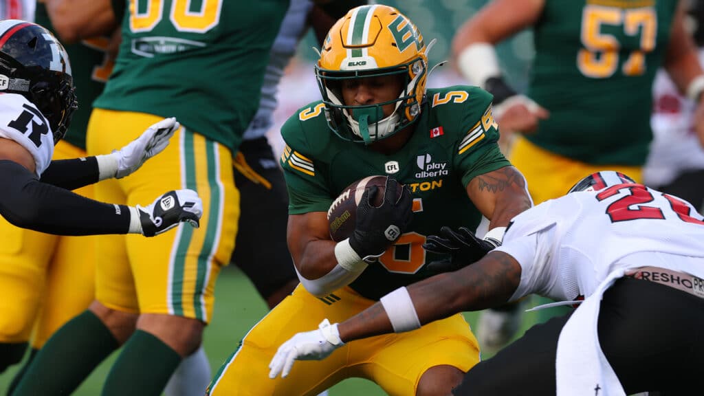 Edmonton Elks Ottawa Redblacks Justin Rankin