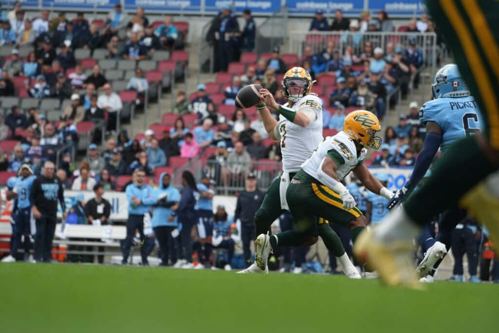 Edmonton Elks @ Toronto Argonauts Cody Fajardo