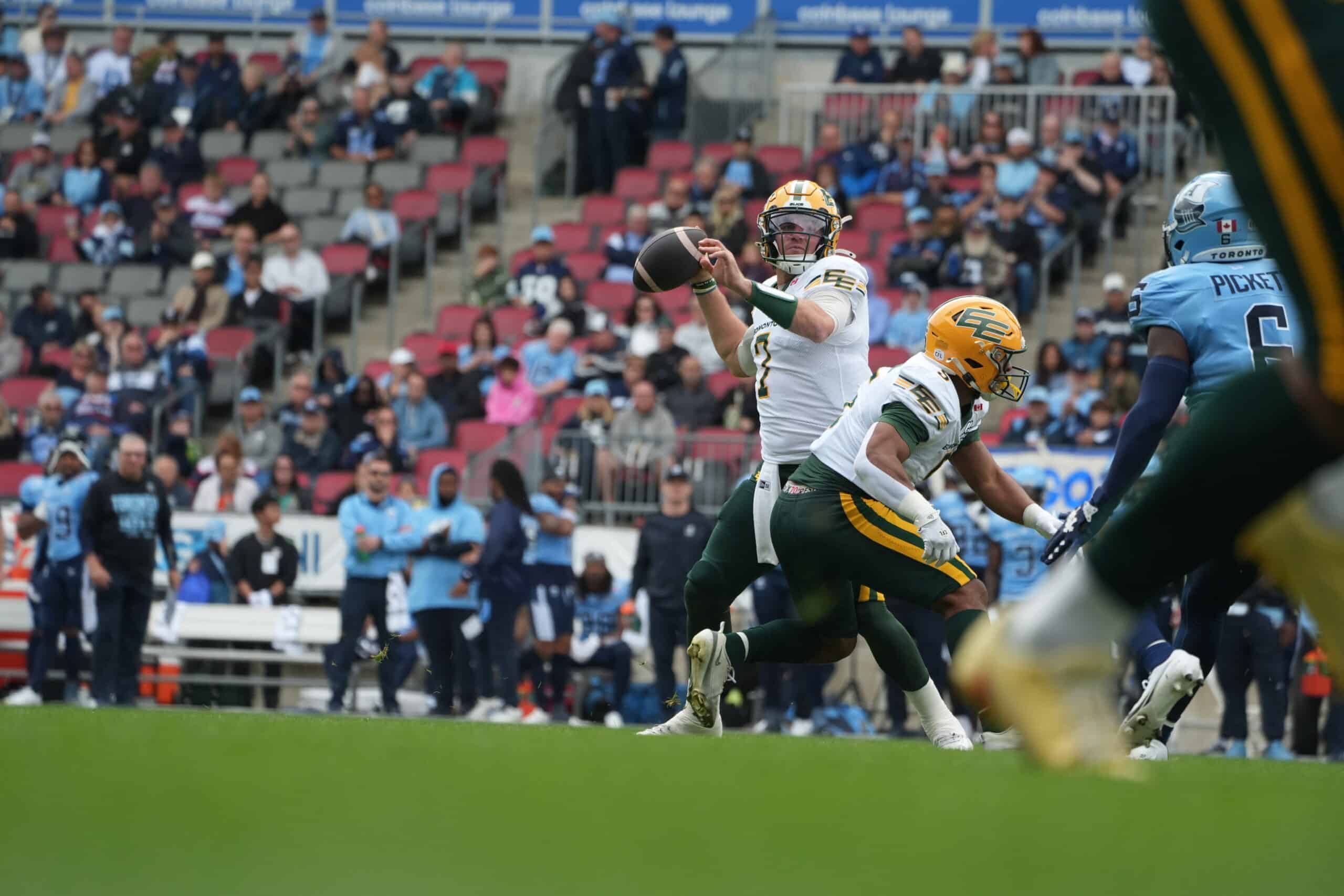 Edmonton Elks @ Toronto Argonauts Cody Fajardo