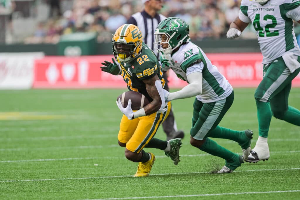 Edmonton Elks Javon Leake