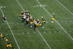 Edmonton Elks vs Hamilton Tiger Cats Cody Fajardo